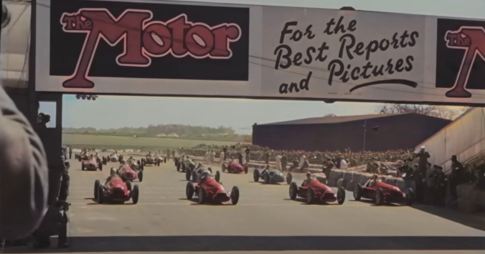 Formula 1 Colorizes Amazing Footage of the First-Ever Championship Race